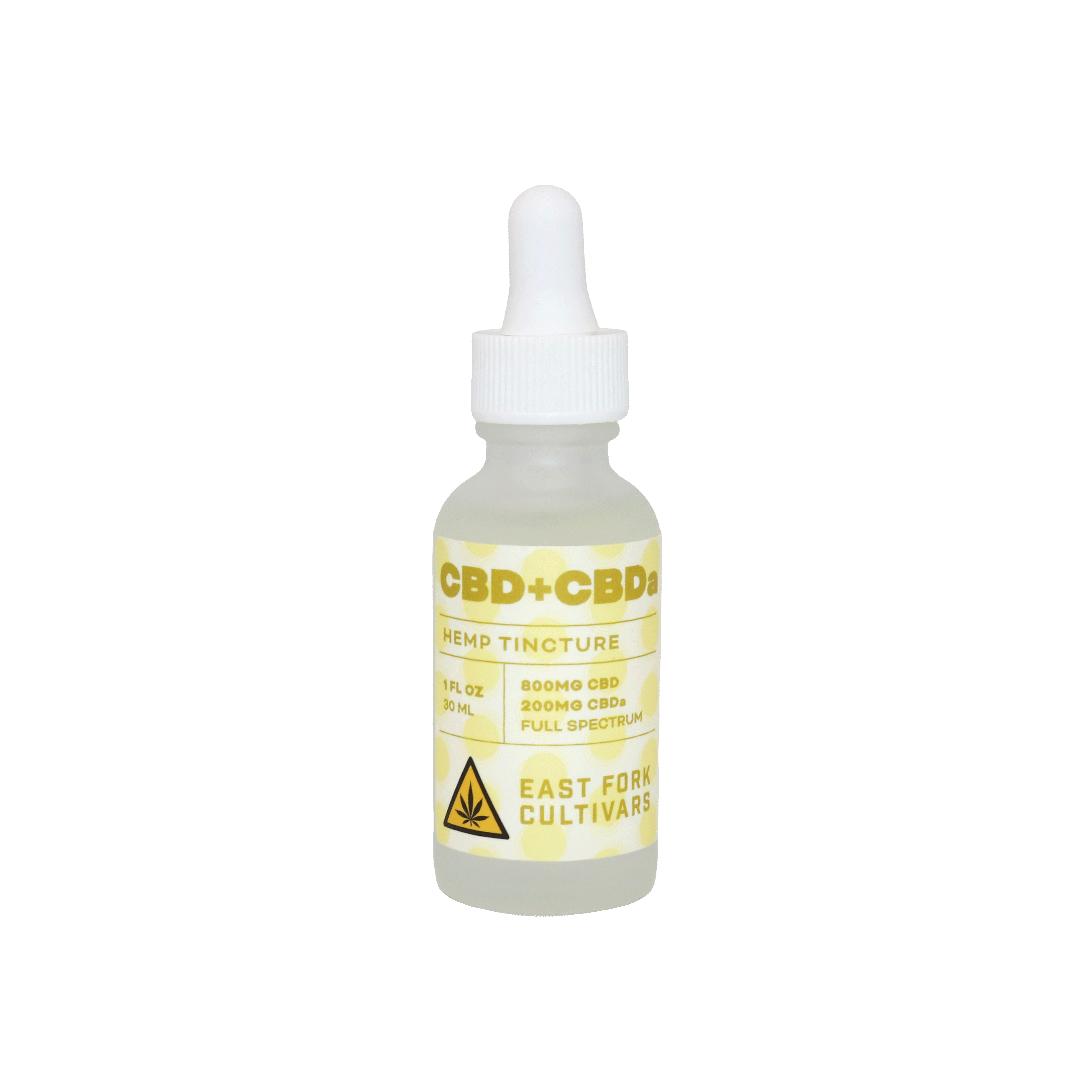 CBDa Tincture • 800mg CBD + 200mg CBDa • Full Spectrum