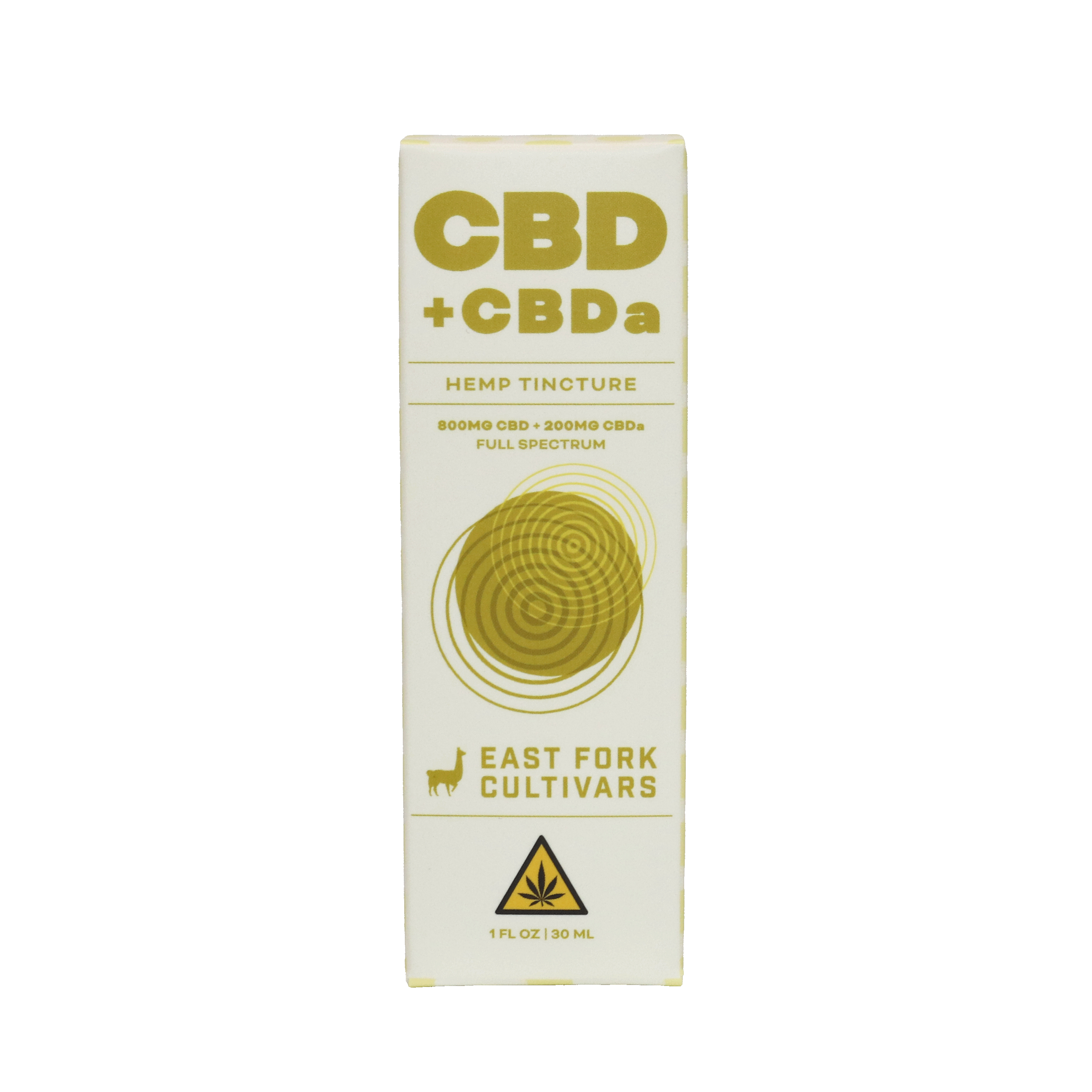 CBDa Tincture • 800mg CBD + 200mg CBDa • Full Spectrum