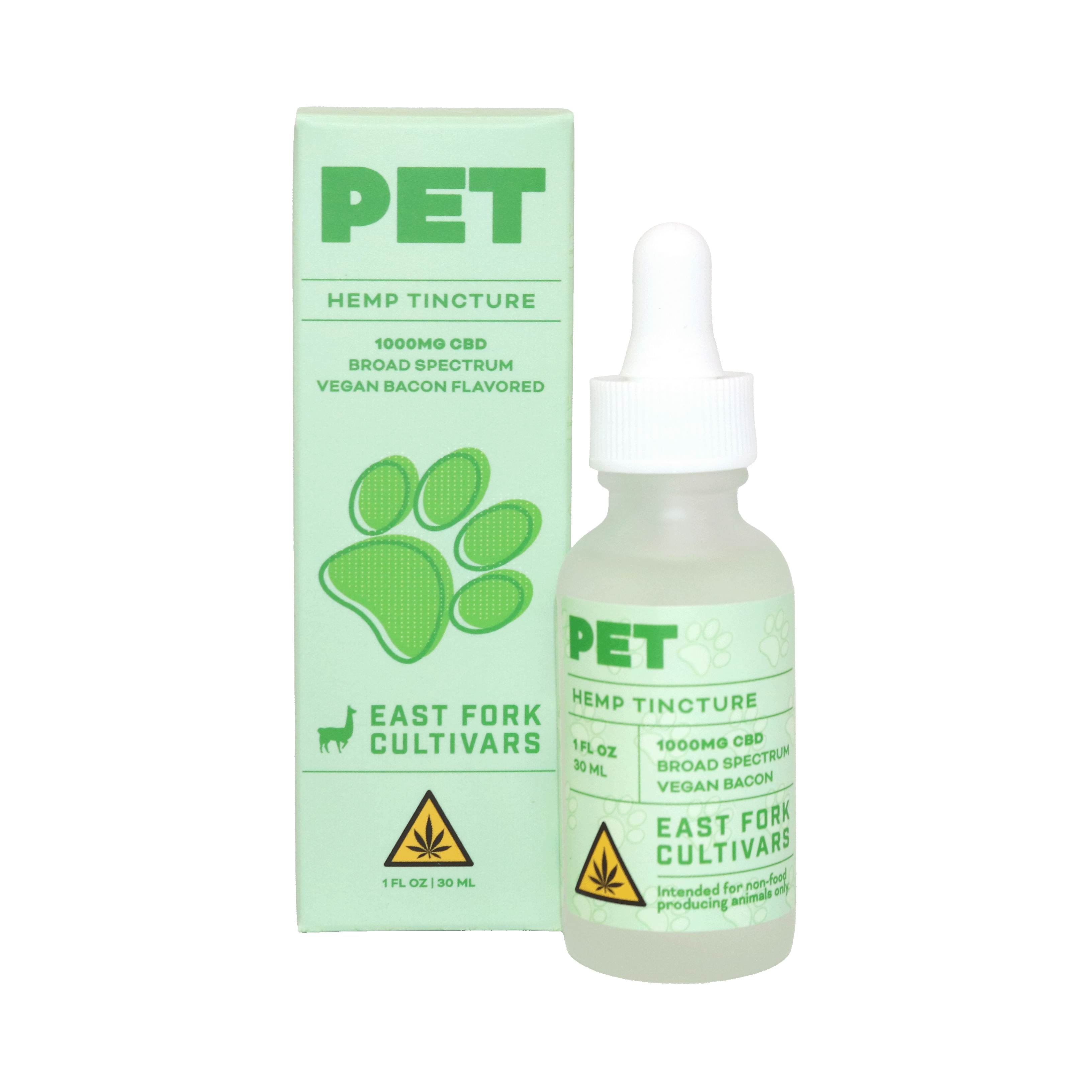 Pet CBD Tincture • 1000mg CBD • Broad Spectrum