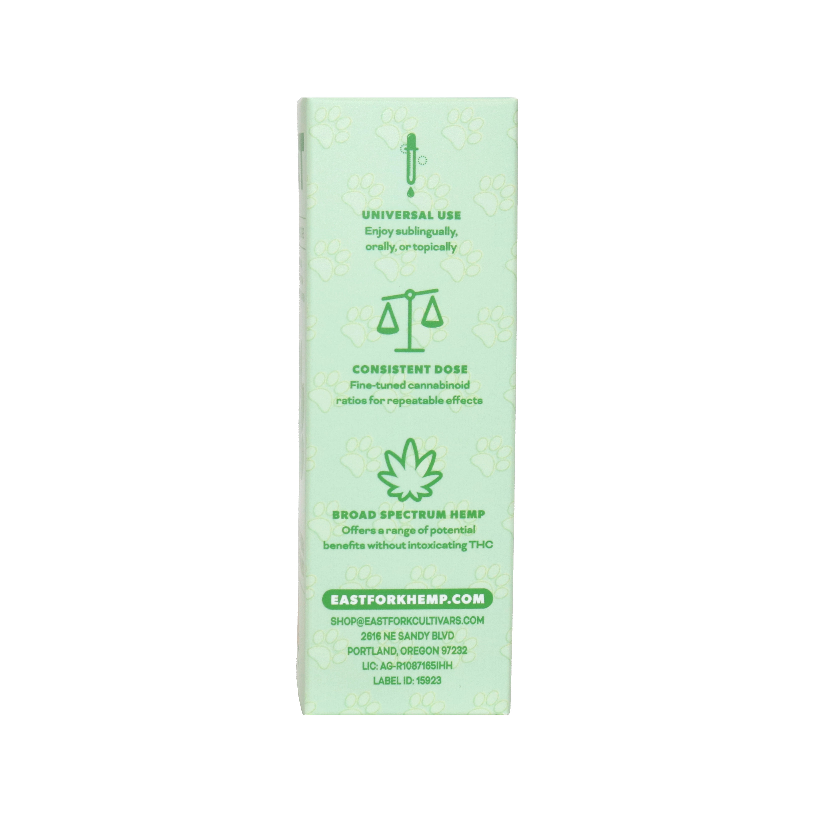Pet CBD Tincture • 1000mg CBD • Broad Spectrum