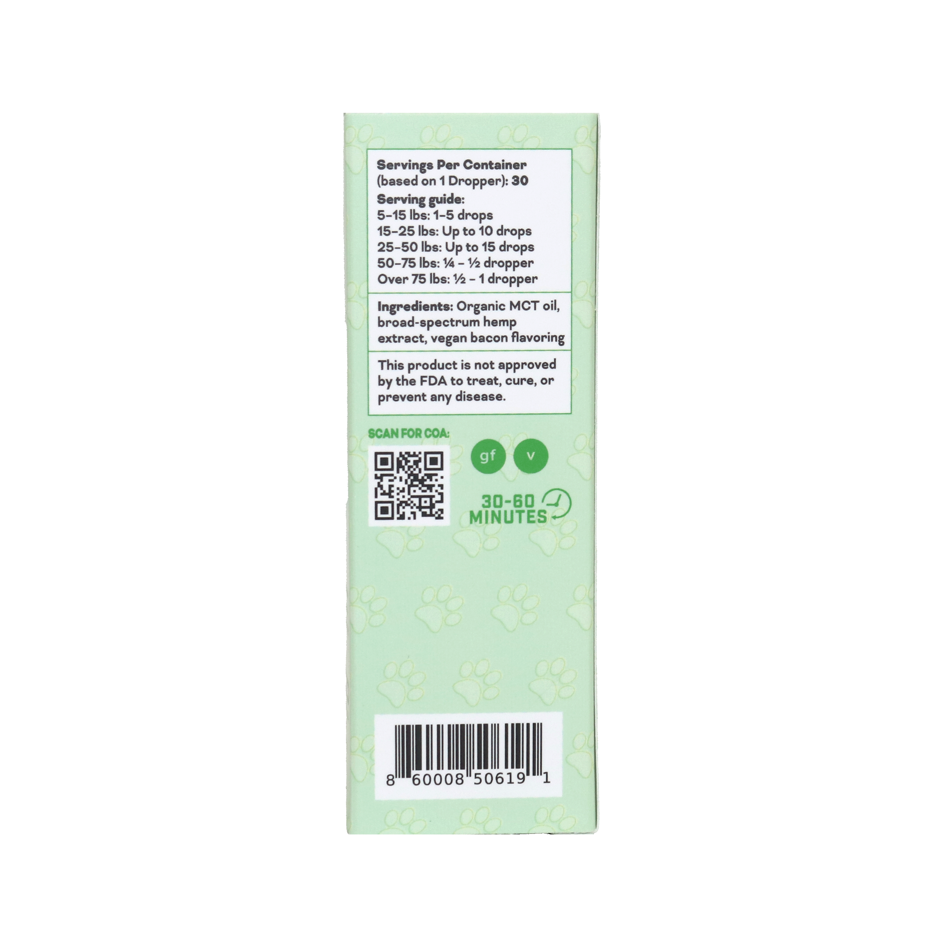 Pet CBD Tincture • 1000mg CBD • Broad Spectrum