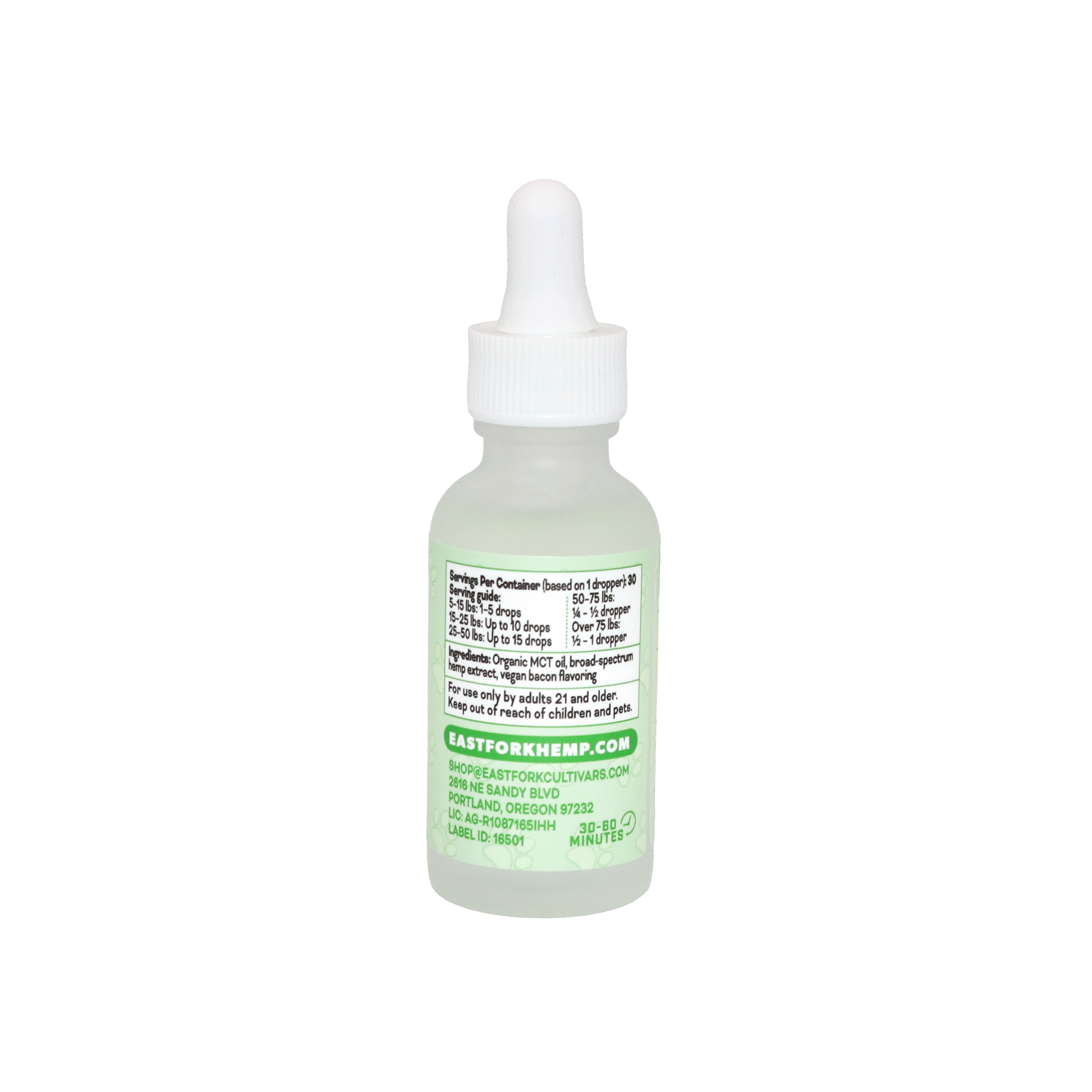 Pet CBD Tincture • 1000mg CBD • Broad Spectrum