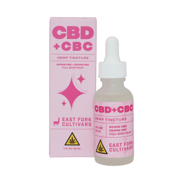 CBC Tincture • 800mg CBD + 200mg CBC • Full Spectrum