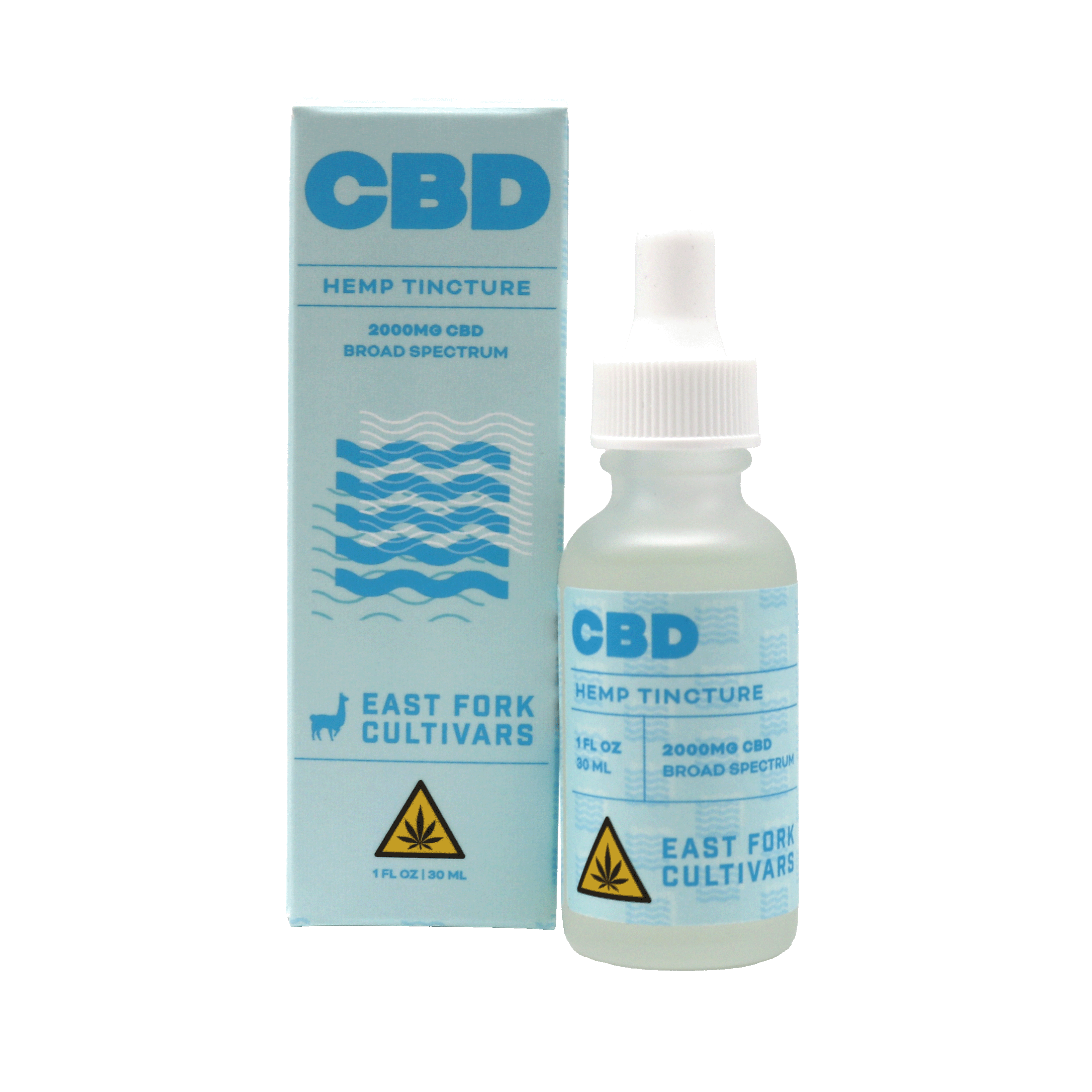 CBD Tincture • 2000mg CBD • Broad Spectrum