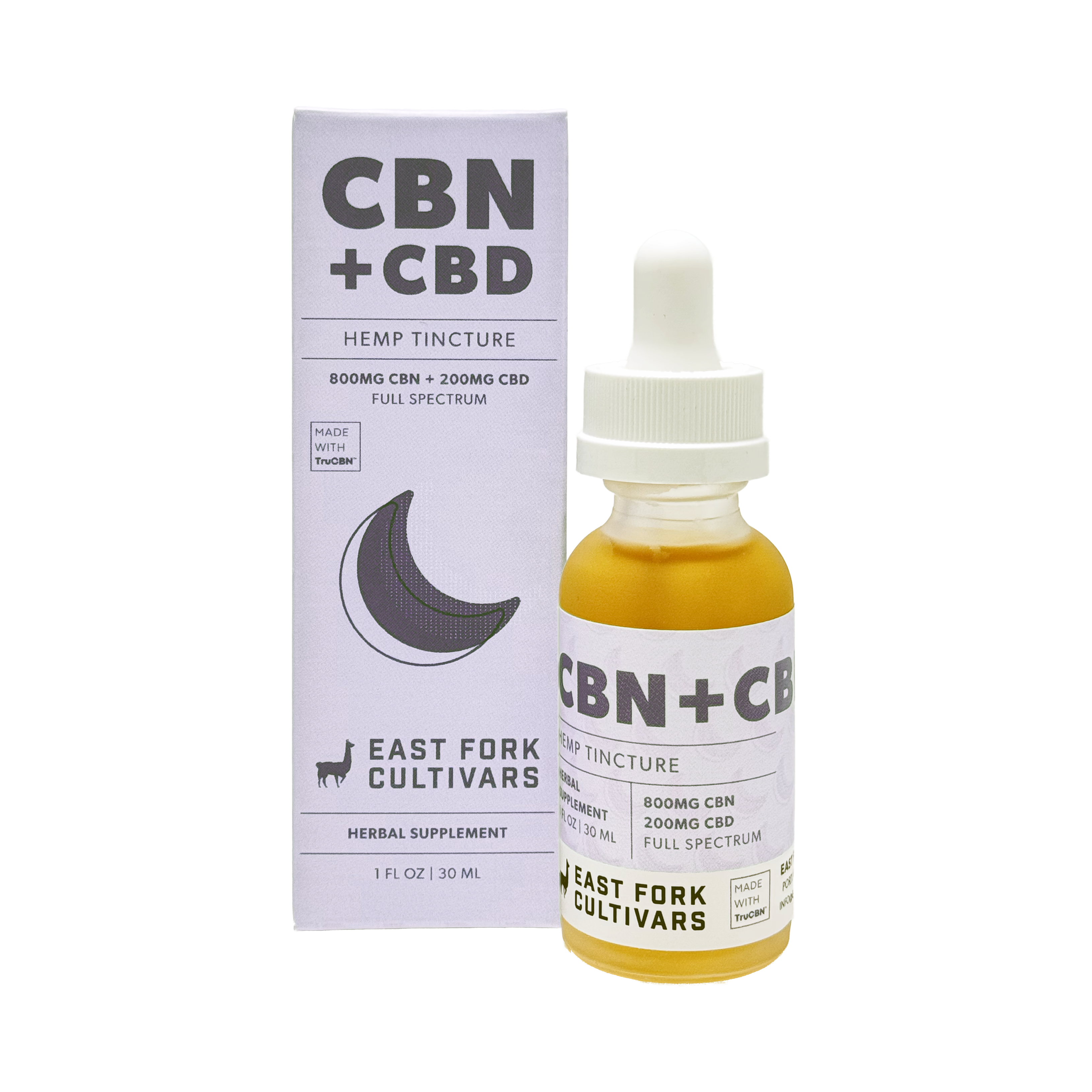 CBN Tincture • 800mg CBN + 200mg CBD • Full Spectrum