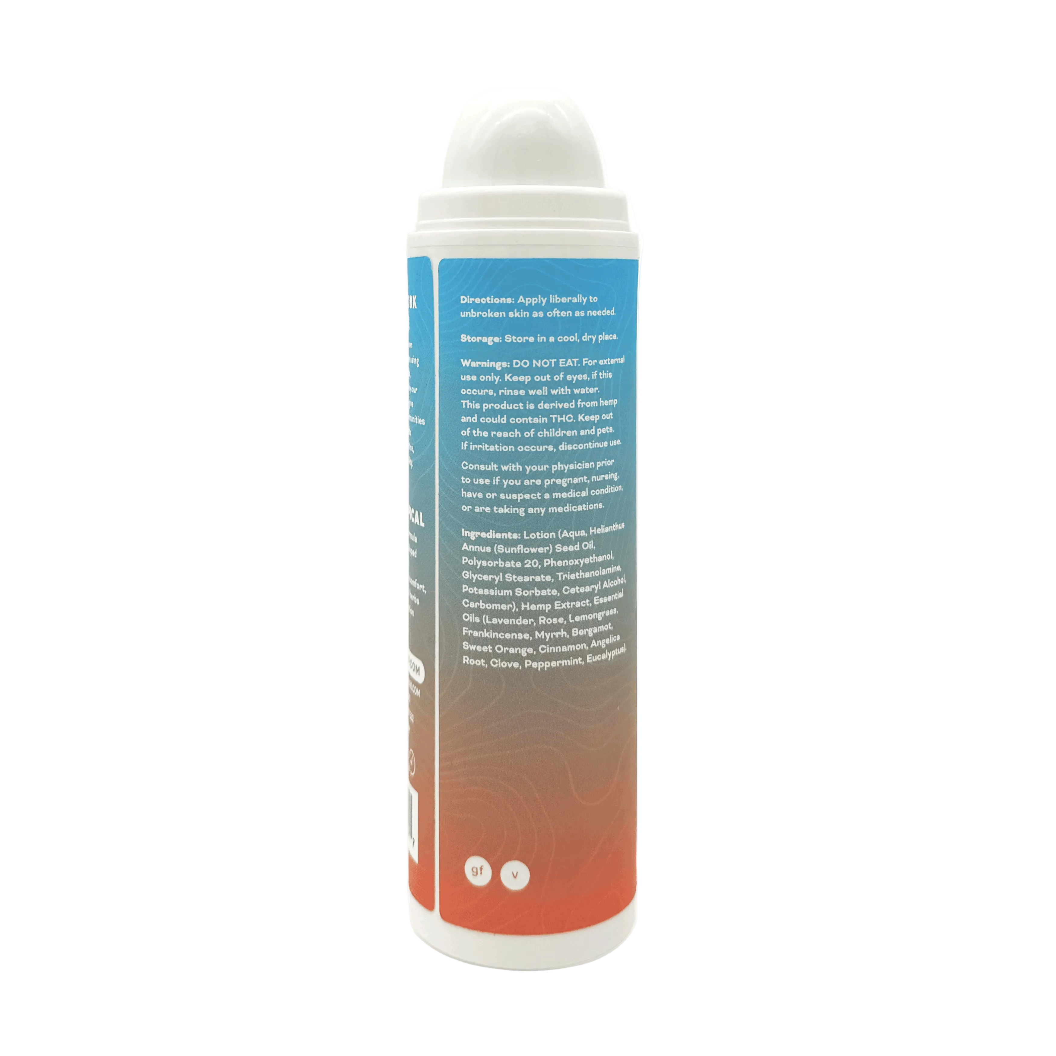 Rescue Rub Extra Strength Lotion •  1500mg CBD + 500mg CBG • Broad Spectrum