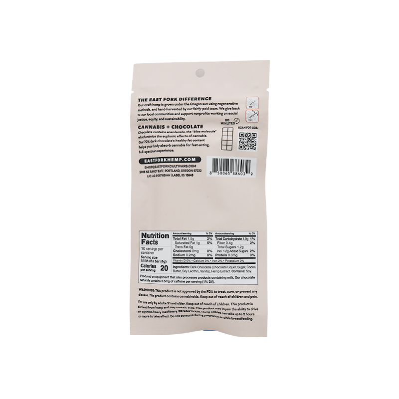 CBG Chocolate • 300mg CBG • Broad Spectrum